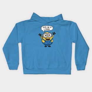 You're One in a Minion Kids Hoodie